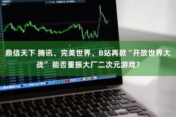 鼎信天下 腾讯、完美世界、B站再掀“开放世界大战” 能否重振大厂二次元游戏？